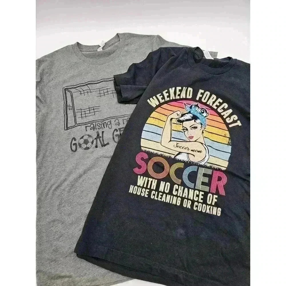 2 Soccer Mom Women's Size S/M T-shirts